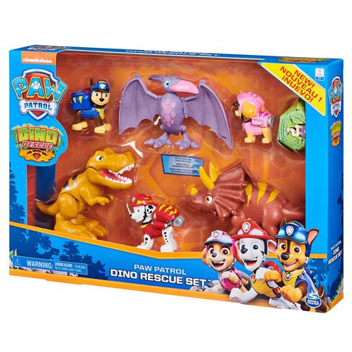 Paw Patrol Dino - Pack de Figuras Supply