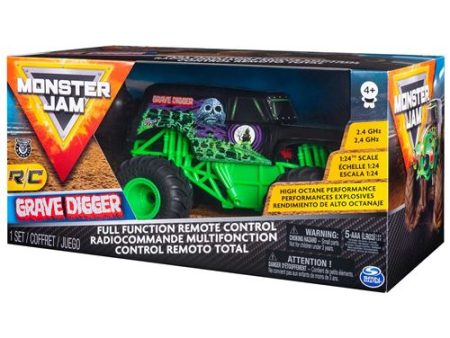 Monster Jam - RC Grave Digger 1:24 Online Hot Sale