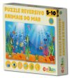 Puzzle Reversivo Animais do Mar For Discount