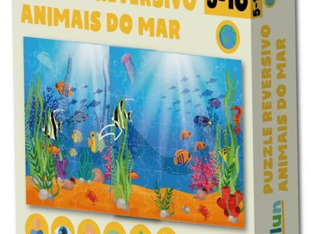 Puzzle Reversivo Animais do Mar For Discount