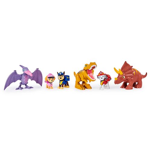 Paw Patrol Dino - Pack de Figuras Supply