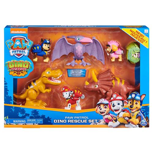 Paw Patrol Dino - Pack de Figuras Supply