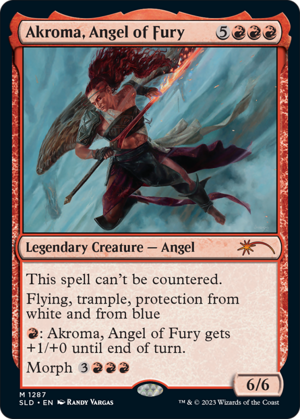 Akroma, Angel of Fury [Secret Lair Drop Series] Sale