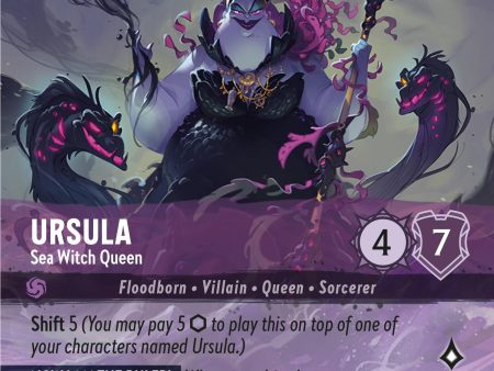 Ursula - Sea Witch Queen (Store Championship) (38) [Promo Cards] For Cheap