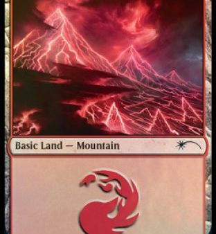 Mountain (Lightning) (570) [Secret Lair Drop Promos] Hot on Sale