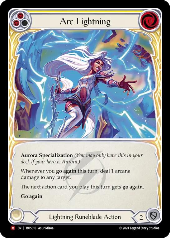 Arc Lightning [ROS010] (Rosetta)  Rainbow Foil Cheap