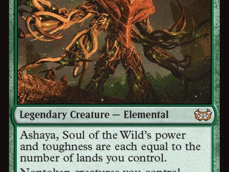 Ashaya, Soul of the Wild [Duskmourn: House of Horror Commander] Hot on Sale