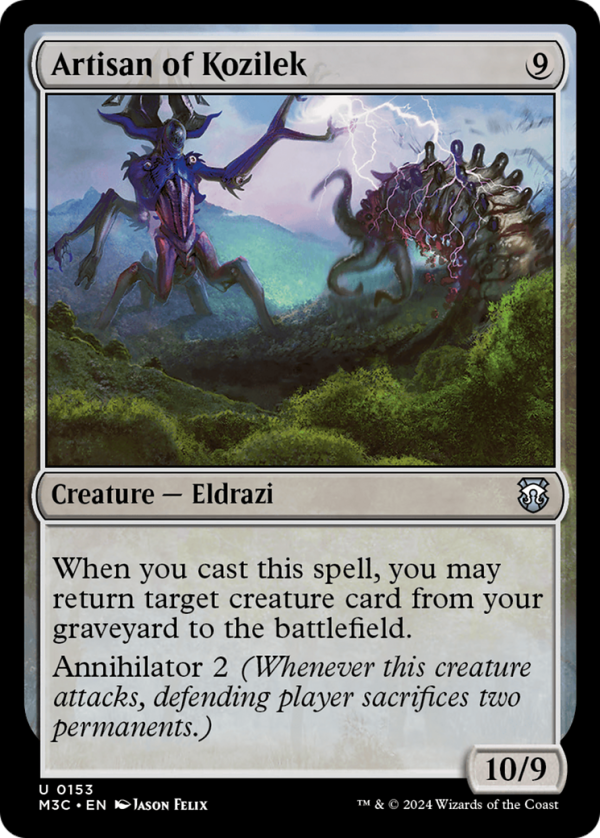 Artisan of Kozilek (Ripple Foil) [Modern Horizons 3 Commander] Online