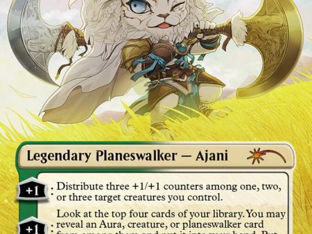 Ajani, Mentor of Heroes (Borderless) [Secret Lair Drop Series] Cheap