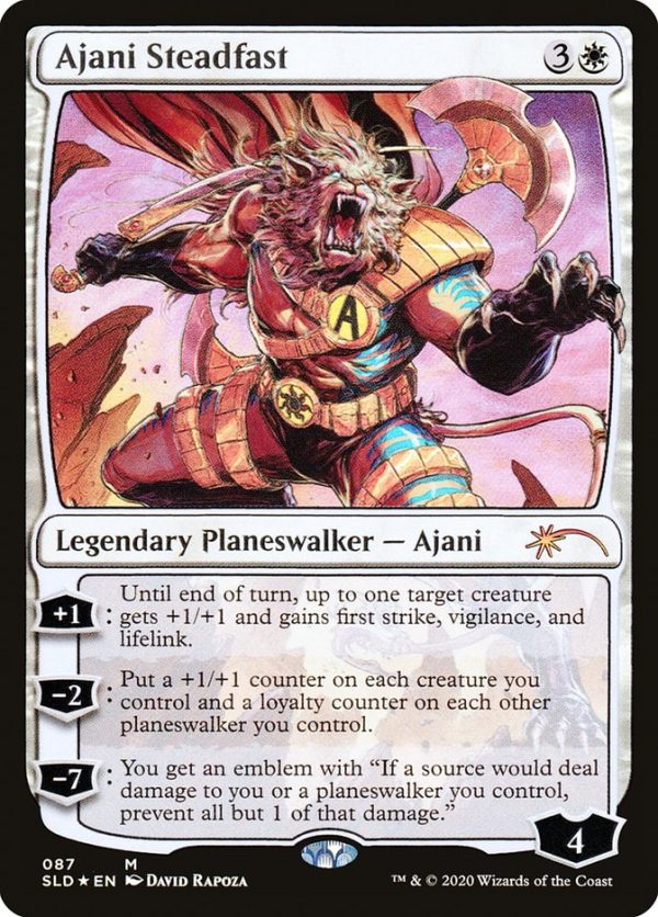 Ajani Steadfast [Secret Lair Drop Series] on Sale