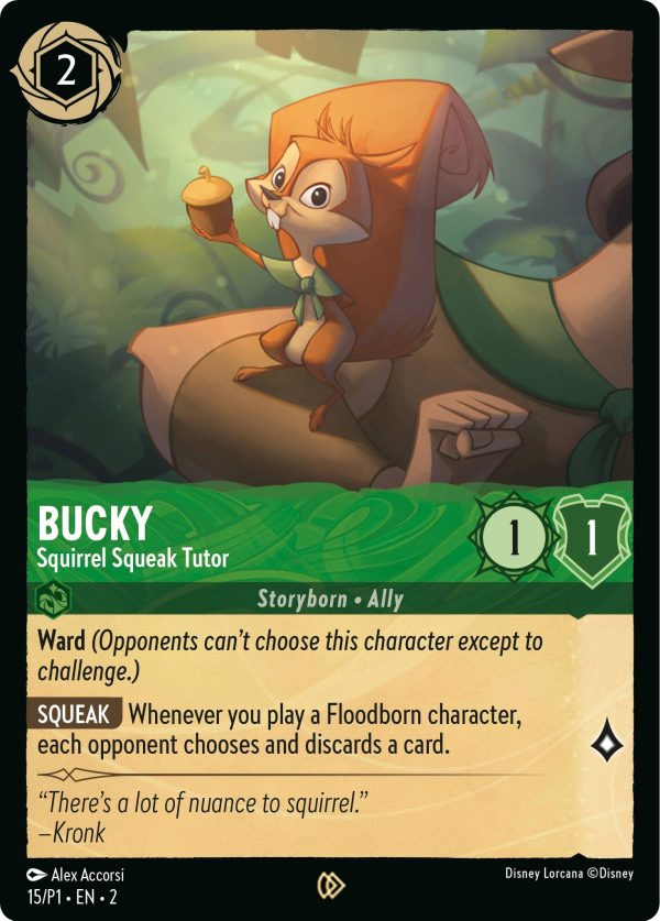 Bucky - Squirrel Squeak Tutor (15) [Promo Cards] Supply