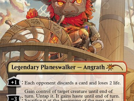 Angrath, the Flame-Chained (Borderless) [Secret Lair Drop Series] Discount