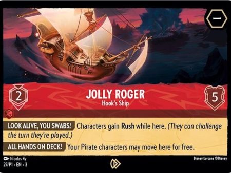 Jolly Roger - Hook s Ship (27) [Promo Cards] Supply