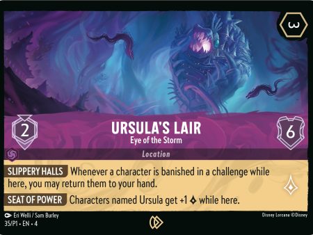 Ursula s Lair - Eye of the Storm (35) [Promo Cards] on Sale