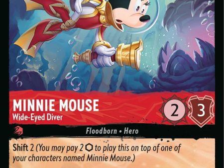 Minnie Mouse - Wide-Eyed Diver (16) [Promo Cards] Discount