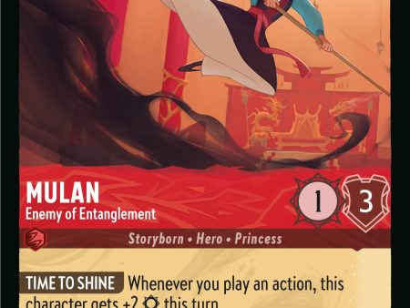 Mulan - Enemy of Entanglement (37) [Promo Cards] For Discount