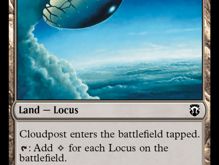 Cloudpost (Ripple Foil) [Modern Horizons 3 Commander] For Discount